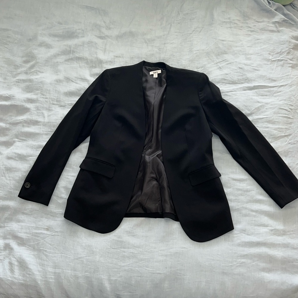 Bar III black suit jacket size medium